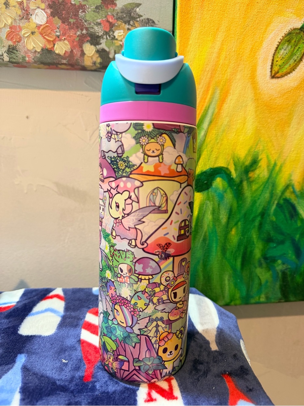 Tokidoki water bottle 24 oz